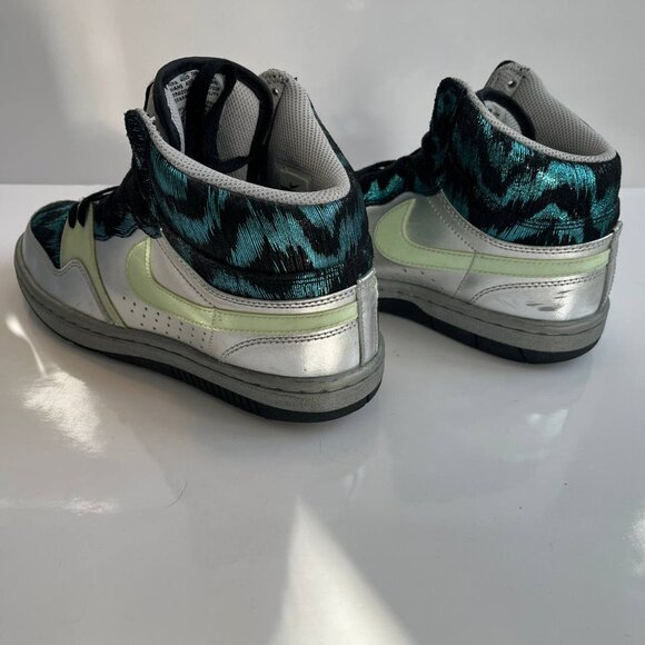 Nike Peacock Air Court Force Sneakers US 7.5 - Picture 11 of 14